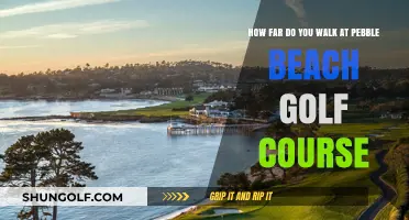 Exploring Pebble Beach Golf Course: Total Walking Distance Revealed