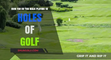 Walking the Green: Uncovering the Distance of an 18-Hole Golf Game