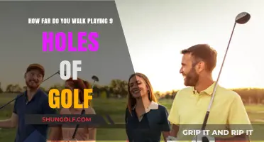 Walking 9 Holes: Uncovering the Surprising Distance You Cover on the Course