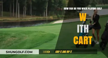 Golf Cart vs. Walking: Tracking Your Steps on the Course
