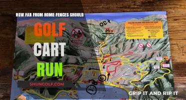 Safe Golf Cart Boundaries: Optimal Distance from Home Fences Explained