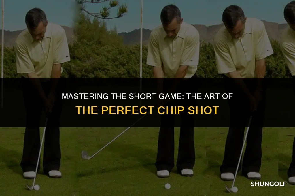 how far is a chip shot in golf