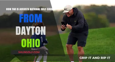 Augusta National Golf Course Distance from Dayton, Ohio: A Travel Guide