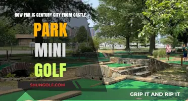 Century City to Castle Park Mini Golf: Distance and Travel Guide