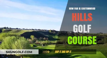 Discovering the Distance to Cottonwood Hills Golf Course: A Guide