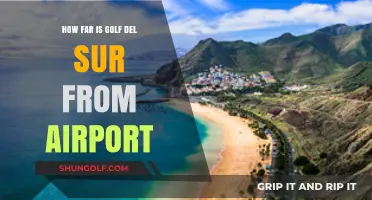 Golf del Sur to Tenerife Airport: Quick Travel Distance Guide