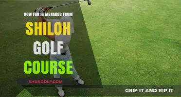 Distance Guide: Menards to Shiloh Golf Course Travel Time