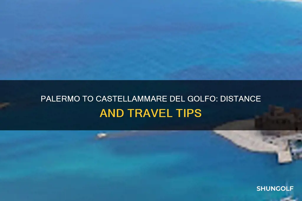 how far is palermo from castellammare del golfo