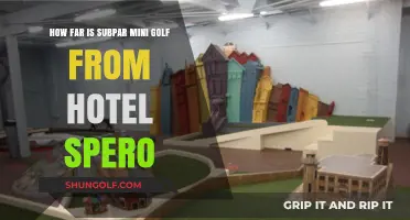 Subpar Mini Golf to Hotel Spero: Distance and Travel Tips