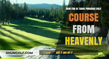 Tahoe Paradise Golf Course to Heavenly: Distance and Travel Guide