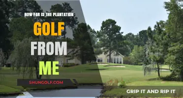 How Far is The Plantation Golf Course from My Location?