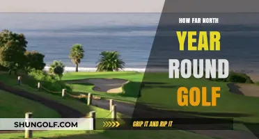 Golfing North: How Far Can You Go?