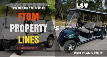 Golf Cart Property Line Distance: Essential Guidelines for Safe Placement