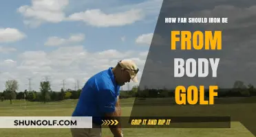 Optimal Iron-to-Body Distance in Golf: Mastering Your Swing Technique