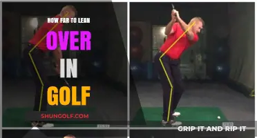 Mastering the Perfect Golf Lean: Distance, Balance, and Technique