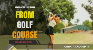 Optimal Distance: How Far Should You Live from a Golf Course?