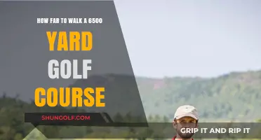 Walking a 6500 Yard Golf Course: Distance, Tips, and Benefits