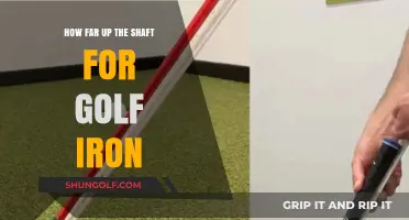 Mastering Golf Iron Shaft Depth: Optimal Placement for Precision and Power