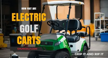 Electric Golf Carts: Uncovering Their Top Speeds and Performance