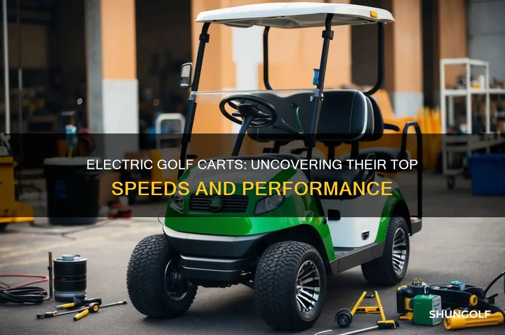 how fast are electric golf carts