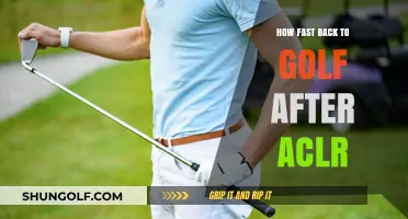 Returning to Golf Post-ACLR: Safe Recovery Timeline and Tips