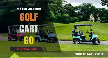 Max Speed of Golf Carts: How Fast Can They Really Go?