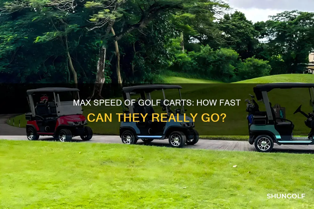 how fast can a geeod golf cart go