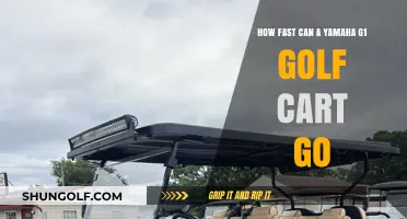 Yamaha G1 Golf Cart Top Speed: Unlocking Its Maximum Velocity