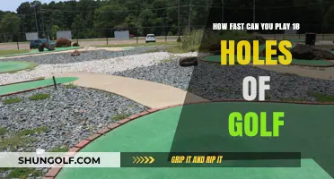Mastering Speed: Efficiently Completing 18 Holes of Golf in Record Time