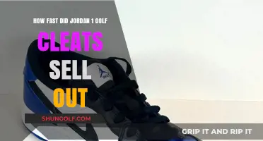 Jordan 1 Golf Cleats: Unprecedented Sell-Out Speed Revealed