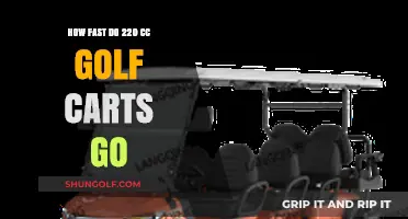 Speed Secrets: Unlocking 220cc Golf Cart Velocity and Performance