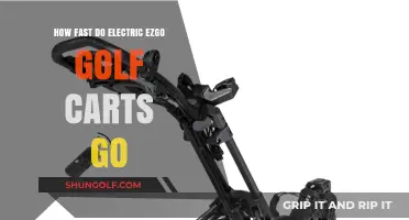 Electric EZGO Golf Cart Speed: How Fast Can They Go?