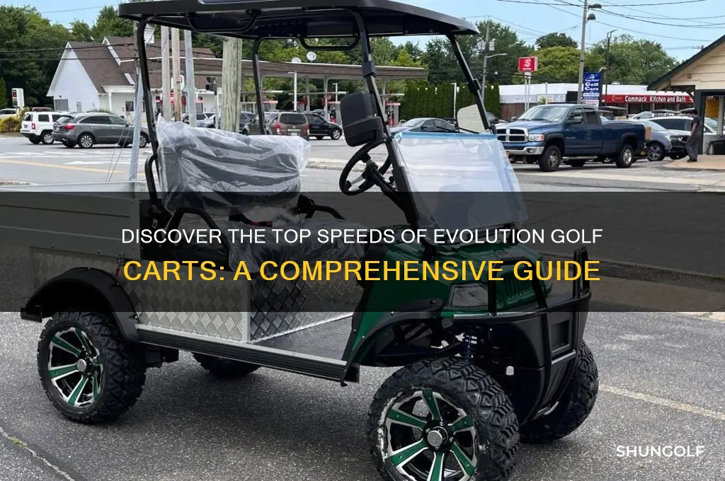 how fast do evolution golf carts go