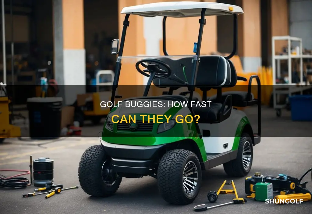 how fast do golf buggies go