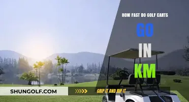 Golf Cart Speed Guide: Average Velocity in Kilometers Explained