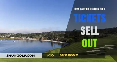 How Quickly Do US Open Golf Tickets Sell Out?
