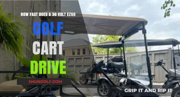 Speed Secrets: How Fast Can a 36 Volt EZGO Golf Cart Go?