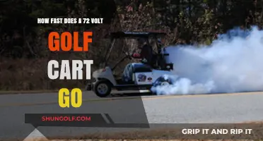 Max Speed of 72 Volt Golf Carts: A Comprehensive Guide