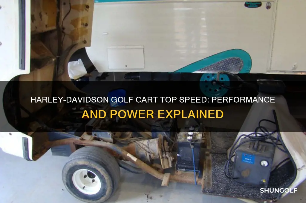 how fast does a harley davidson golf cart go