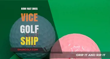 Vice Golf: Speedy Shipping for Your Golfing Needs