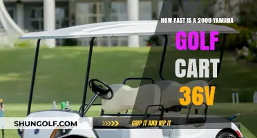 Yamaha Golf Cart 36V Speed: How Fast Does It Go?