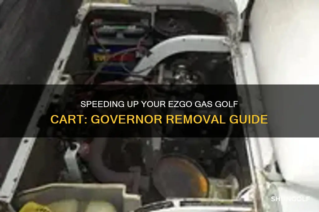 how fast is a ezgo gas golf cart governor removal