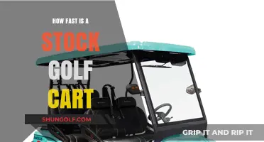 Discover the Surprising Speed of a Standard Stock Golf Cart