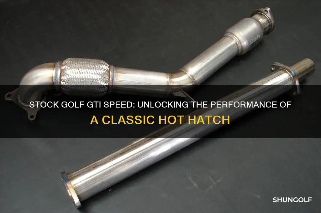 how fast is a stock golf gti