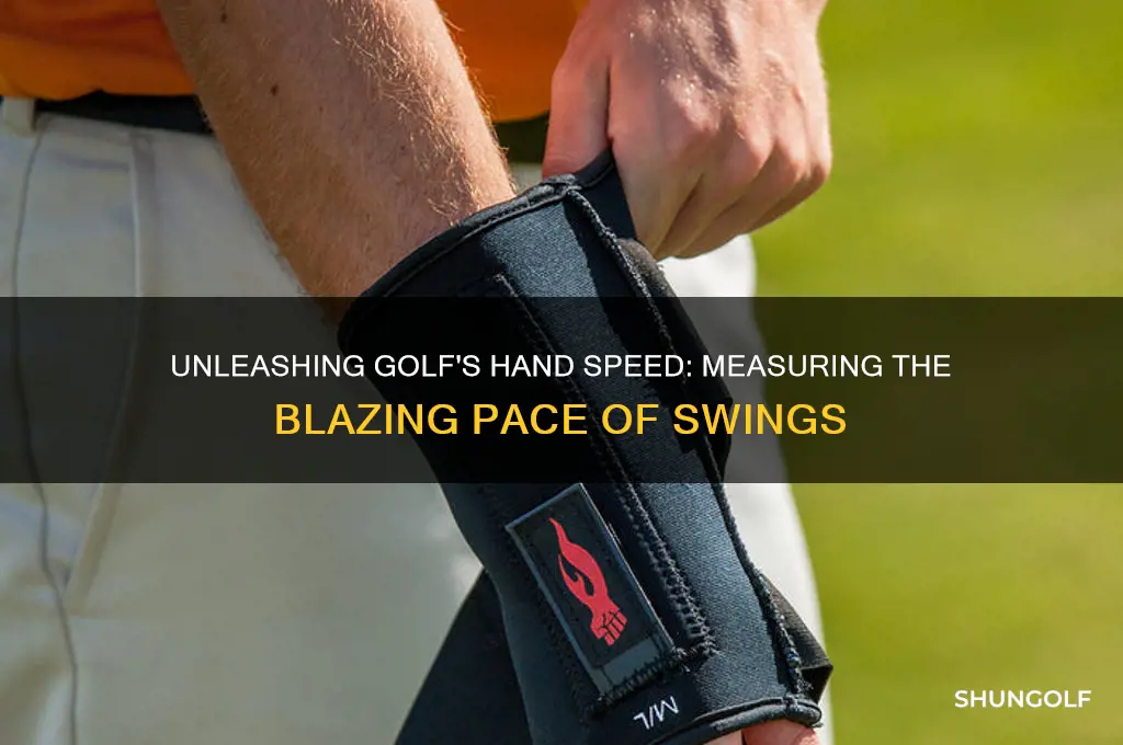 how fast is the hand speed in golf