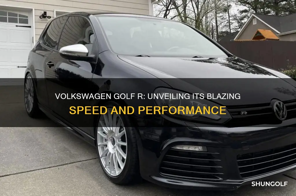 how fast is the volkswagen golf r