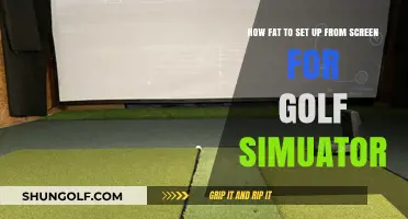Mastering Your Golf Simulator Setup: Optimal Distance from Screen