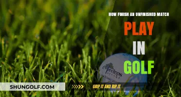 Completing Unfinished Golf Match Play: Strategies and Etiquette for Success
