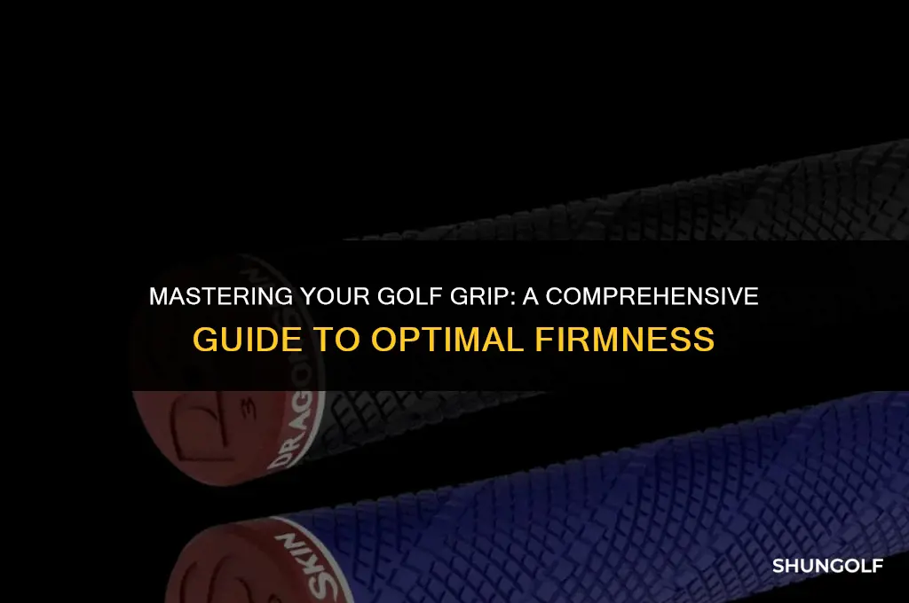how firm golf grip