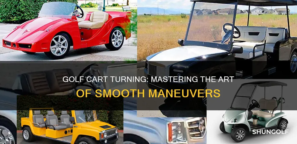 how golf car turning